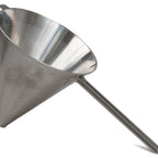 Thumbnail image #1 for JB Prince U558 9.5 China Cap Strainer, 9-1/2" Diameter, Medium Perforation, Stainless Steel