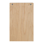 Thumbnail image #1 for Risch BUTLER-MB 8.5X14 Wood Butler Menu Board, 8.5 x 14 in, Screw-Post Hinge Case of 25