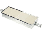 Thumbnail image #1 for AllPoints Foodservice Parts & Supplies Mavrik 8012150 Infrared Burner, 23-1/8" x 9", 30" Overall