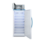 Thumbnail image #2 for Summit Commercial MOMCUBE™ MLRS8MC-SCM1000SS Breast Milk Refrigerator with 1000W Microwave, 8 cu. ft., 23-3/8 in. W, Locking Door