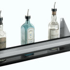 Thumbnail image #1 for ATSMFG MET MET-SPS-24 ATS MFG Single Speed Rail, 24"W x 5"D, Stainless Steel, Sound-Deadened Bottom