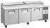 Thumbnail image #6 for True 93.5-Inch 3-Section Pizza Prep Table with 12-Pan Top and Side-Mounted Self-Contained Refrigeration