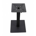 Thumbnail image #1 for G & A Commercial Seating GB Series GB1818UMB Table Base, 18" x 18" Spread, 2-1/4" Column, Dining Height, Umbrella Hole