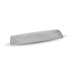 Thumbnail image #1 for Korin Inc Shusetsu PLL-SY3421SL Rectangular China Plate, 13-1/4 x 4-1/2 x 3/4 in, Silver