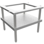 Thumbnail image #1 for Venancio USA ESL36 Stainless Steel Equipment Stand, 36"W, Open Top, Undershelf, 6" Adjustable Legs