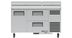 Thumbnail image #12 for True 60-Inch Pizza Prep Table with 1 Door, 2 Drawers and Alternate Top