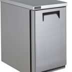 Thumbnail image #1 for QualServ (Middleby) UCRE327-SS11A U-Line Corporation (Middleby) Undercounter Reach-In Refrigerator, One-Section, Solid Door, Stainless Steel, 27"W