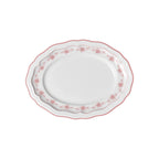 Thumbnail image #1 for Steelite International Folio, Porcelain 62532FP818 Porcelain Oval Platter, Adelina Giselle Rose, 9" x 6.75" x 0.875" Case of 2 Dozen