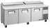 Thumbnail image #10 for True 93.5-Inch 3-Section Pizza Prep Table with 12-Pan Top and Side-Mounted Self-Contained Refrigeration