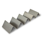 Thumbnail image #1 for Concasse MCACCTA45 Stainless Steel Taco Holder, 5 and 6 Compartments Case of 50