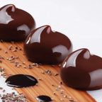 Thumbnail image #2 for JB Prince Pavoni M621 Q Black Silicone Baking Mold, 12-Cavity, 16 x 12 in