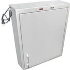 Thumbnail image #1 for IMC/Teddy UVC-2226 Sterilizer Cabinet, 18-Gauge Type 304 Stainless Steel, Double Pan Door, Removable Rack, Timer, Latch & Key, 120V, 15A