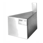 Thumbnail image #1 for Eagle Group 2200 Series MF90-22 Front Angle Filler, 22" Front-to-Back, 90° Angle, Flat Top, Stainless Steel