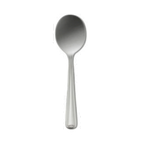 Thumbnail image #1 for 1880 Hospitality Oneida® 2669SCSF 6" Bouillon Spoon, Smooth Linear Border, 18/0 Stainless Steel Pack of 3 Dozen