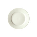 Thumbnail image #1 for Winco BPR-9RE-AW 9-Inch Round Porcelain Plate with Rolled Edge, American White Case of 2 Dozen