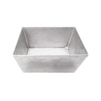 Thumbnail image #1 for TableCraft Products CW5026N Straight-Sided Cast Aluminum Bowl, Fourth Size, 4.25 Qt., Natural Finish