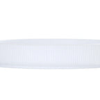 Thumbnail image #1 for Cal-Mil Arista 26107-8-15 Round Melamine Plate, 8" Diameter, Raised Rim, Matte White Case of 6