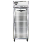 Thumbnail image #1 for Continental Refrigerator 1RENSSGD 1-Section Extra-Wide Glass-Door Reach-In Refrigerator, Stainless Steel, Self-Contained Top-Mount