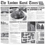 Thumbnail image #1 for G.E.T. 4-TN1000 Food Basket Liner, Newsprint Paper, 12 x 12 in