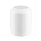 Thumbnail image #1 for Vertex China Crystal Bay CB-SS Porcelain Salt Shaker, 2-1/4"H, Round, Embossed, Polished Foot Case of 4 Dozen