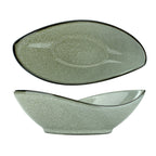 Thumbnail image #1 for International Tableware Luna LU-44-AS Oval Stoneware Pasta Bowl, 14 oz, 9-inch, Ash 1 Dozen