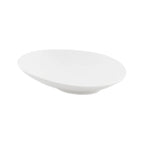 Thumbnail image #1 for Kadra Kitchenware Vikko Lightning VL-0992 12" White Tilted, Lifted China Plate Case of 12