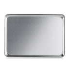 Thumbnail image #1 for New Star Foodservice Inc. 36893 Solid Aluminum Bun/Sheet Pan, 15" x 21" (2/3 Size), 18 Gauge Case of 12