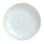 Thumbnail image #1 for Libbey Reflections 911194411 Porcelain Coupe Plate, 6-1/4", Polished Foot