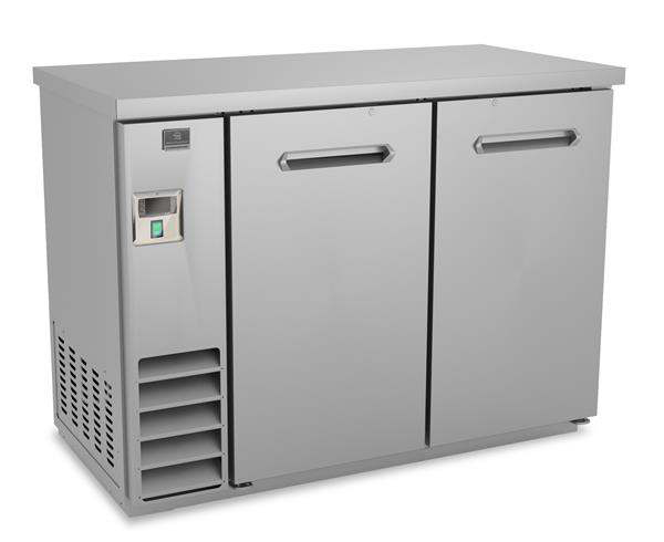Product image #5 for Kelvinator Commercial 49-Inch Back Bar Cooler with 2 Solid Doors and 12.5 Cu. Ft. Capacity