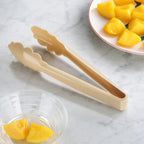 Thumbnail image #2 for New Star Foodservice Inc. 35629 Utility Tong, 9-Inch, Scalloped, Polycarbonate, Beige Case of 120