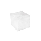 Thumbnail image #1 for Steelite International Kenny Mack KMK2534SH Square Resin Buffet Riser/Box, 6 x 6 x 6 in, Smooth, White