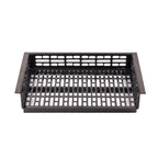 Thumbnail image #1 for TableCraft Products Simple Solutions™ CW1062BK Perforated Drop-In Template, 13-3/8" x 21-1/4" x 3", Black Coated Aluminum