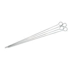 Thumbnail image #1 for Chef Master Mr. Bar-B-Q 02002YA Chrome Skewers, 15", Set of 4 Case of 12