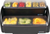 Thumbnail image #2 for Dome Stacker Bar Garnish and Condiment Center with 1/1 Dome, 3 Deep Trays, and 6 Standard Trays