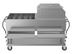 Thumbnail image #5 for Koolmore 60-Inch Mobile Outdoor Propane Charbroiler Grill with 30-Inch Pizza Oven, 8 Burners