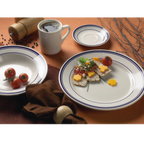 Thumbnail image #2 for International Tableware Catania CT-115 Ceramic Pasta Bowl, 20 oz., 11-3/4" Diameter, Round, Rolled Edge 1 Dozen