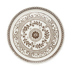 Thumbnail image #1 for Steelite International ZABA A105P801 Round Alumina Vitrified Plate, 10-3/4", Talara Vida Brown