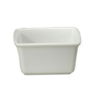 Thumbnail image #1 for 1880 Hospitality Botticelli by Oneida® R4570000906 Rectangular Embossed Porcelain Sugar Packet Holder, 3-3/4" x 2-3/4" Case of 3 Dozen