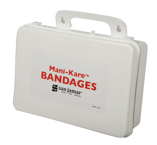 Product image #2 for Mani-Kare Flexible Cloth Blue Bandages Kit with Storage Box