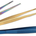 Thumbnail image #2 for JB Prince U155 O 10-Inch Straight-Tip Stainless Steel Tweezers