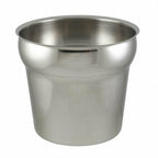 Thumbnail image #1 for Libertyware IP07 7 Qt Round Stainless Steel Inset Pan, Mirror-Polished Exterior Case of 24