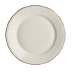 Thumbnail image #1 for Steelite International HL Ivory HL54263928 Round China Plate, 7-1/4", Scalloped Edge, Carolyn Styleline Rose Case of 3 Dozen