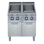 Thumbnail image #1 for Electrolux Professional 391202 Gas Pasta Cooker, 2 Tanks, 10.5 Gallons Each, Automatic Water Fill