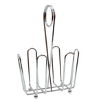 Thumbnail image #1 for TableCraft Products 590C2 Sugar Caddy Rack, Chrome-Plated Metal, 5.75" x 3.25" x 8.125" Case of 6