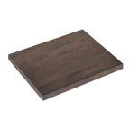 Thumbnail image #1 for Flash Furniture GSF-003-24X30-DKBRN-GG Rectangular Beech Butcher Block Tabletop, Dark Brown, 24"W x 30"D x 1.5" Thick