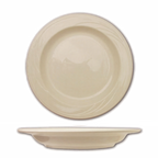 Thumbnail image #1 for International Tableware York Y-120 Ceramic Pasta Bowl, 28 oz, 12 in Round, Embossed Rolled Edge 1 Dozen