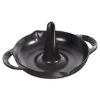 Thumbnail image #1 for Zwilling J.A. Henckels Staub® 1003952 Vertical Roaster, Round Enameled Cast Iron, Black Matte, with Handles