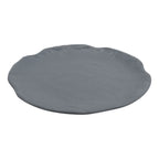 Thumbnail image #1 for G.E.T. Endure 15005112005 . . Round Melamine Plate, Weathered Onyx, 12 in Diameter x 1-1/2 in High Case of 12