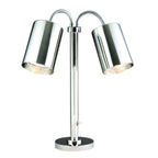 Thumbnail image #1 for Steelite DW Haber, Tempo DW0499MR2SS Heat Lamp, 16"H, Stainless Steel, 2 x 250W Bulbs