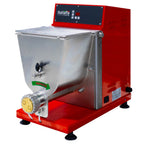 Thumbnail image #1 for Italiana FoodTech, Inc. IPE28 Countertop Pasta Extruder with 6.5 lb Stainless Steel Hopper and Removable Parts, 120V
